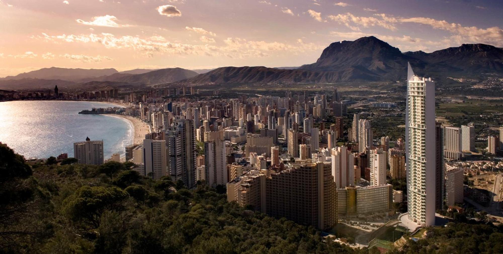 Skyline 25 Vistas Al Mar Y Montana Apartment Benidorm
